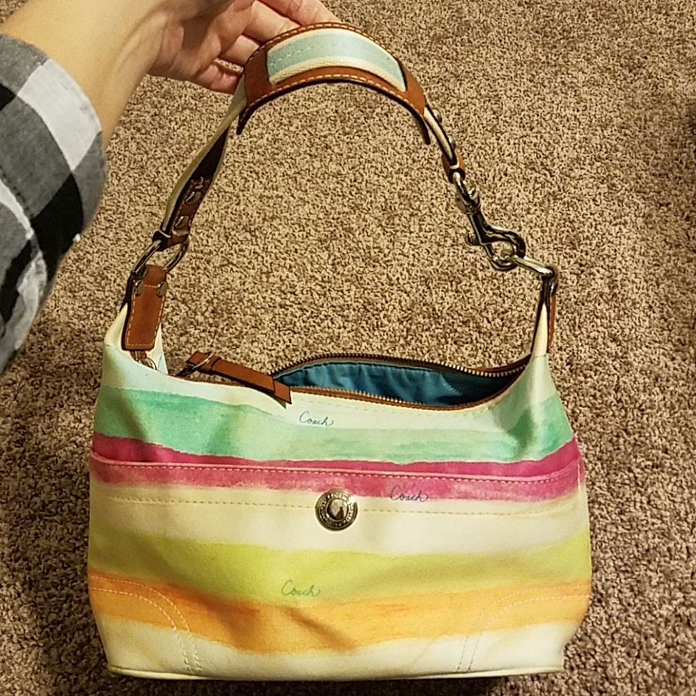 Coach Hampton Watercolor Bag